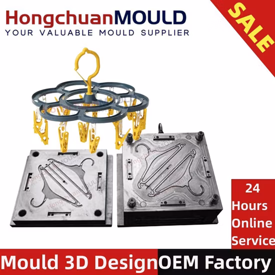 Пластиковая форма для литья под давлением для товаров, форма для вешалок для домашней одежды